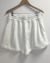 Short Moletom Branco Gaya
