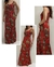 Vestido Longo Vermelho Estampado - comprar online