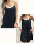 Sleep Dress Cetim Preto