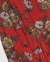 Vestido Longo Vermelho Estampado na internet