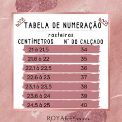 Alice | rasteira azul (par único 34) na internet