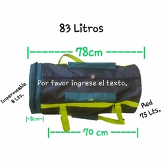 Bolso 83 Litros (75+8)