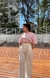 Calça Pantalona Branco - Alfaiataria - comprar online