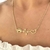 Colar batimento pet banhado a ouro 18k - comprar online