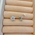 Brinco flor de zircônia em prata de bali 925