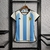 Camisa Argentina Home 22/23 Adidas Torcedor Feminina - Branca e Azul