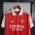 Camisa Arsenal I 22/23 Adidas Torcedor Masculina - Vermelho e Branco - FutTime