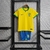 Kit infantil Seleção Brasileira Home 22/23 Torcedor Nike Masculina - Amarela