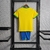 Kit infantil Seleção Brasileira Home 22/23 Torcedor Nike Masculina - Amarela - comprar online