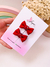 (ENCOMENDA) Parzinho baby 3,5cm vermelho com brilho - comprar online