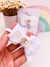 (PRONTA ENTREGA)Faixa Baby Branco Detalhe Pompom Luxo na internet