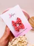 (PRONTA-ENTREGA)Parzinho baby vermelho xadrez cereja - comprar online