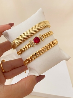 PULSEIRA CARTIER VERMELHA - comprar online
