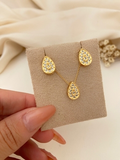 CONJUNTO MINI GOTA CRAVEJADO - comprar online