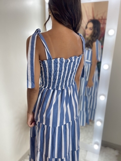VESTIDO BLUE LISTRAS
