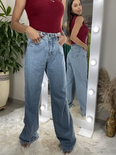 CALÇA JEANS WIDE LEG - AME CLOSET