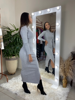 VESTIDO CANELADO