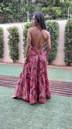 VESTIDO LONGO INDIANO - loja online