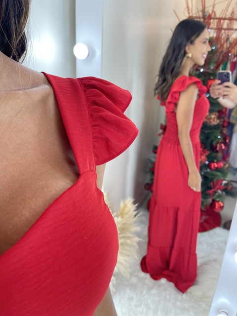 VESTIDO RED BELLE