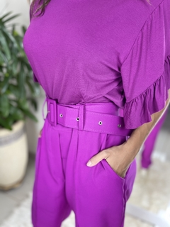 CALÇA ALFAIATARIA CINTO - loja online