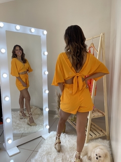 CONJUNTO SHORT CROPED - comprar online