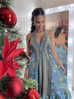 VESTIDO LONGO INDIANO