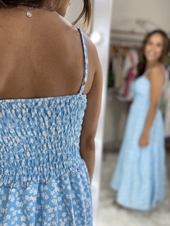 VESTIDO FLOR BLUE