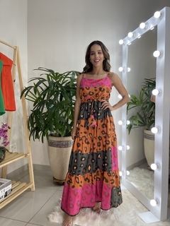 VESTIDO ONÇA COLOR na internet