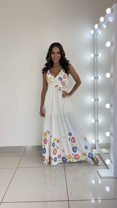 VESTIDO FLORES na internet