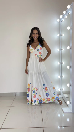 VESTIDO FLORES na internet