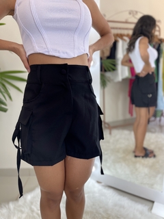 SHORT CARGO ALFAIATARIA - loja online