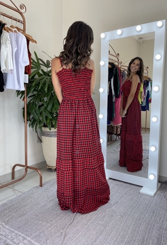 VESTIDO XADREZ RED - comprar online