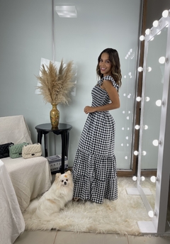 VESTIDO XADREZ VICHY - AME CLOSET