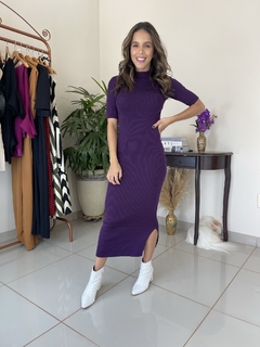VESTIDO MODAL LONGO - AME CLOSET