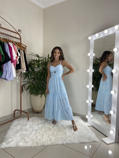 VESTIDO FLOR BLUE - comprar online