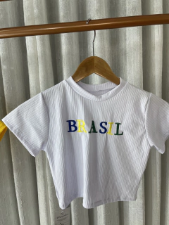 CROPED CAMISETA BRASIL na internet