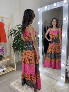 VESTIDO ONÇA COLOR - comprar online