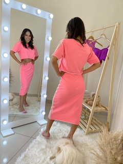 CONJUNTO MOLETINHO SAIA - AME CLOSET