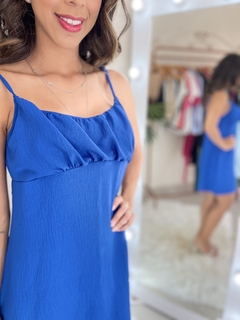 VESTIDO MINI BLUE