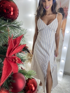 VESTIDO MILA LISTRAS