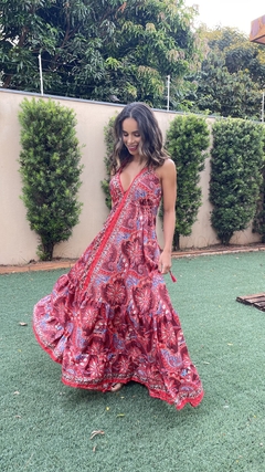 VESTIDO LONGO INDIANO - AME CLOSET