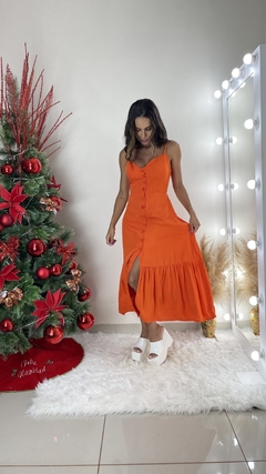 VESTIDO BOTÕES - comprar online