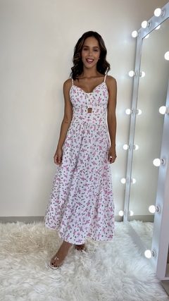 VESTIDO FLORES - AME CLOSET