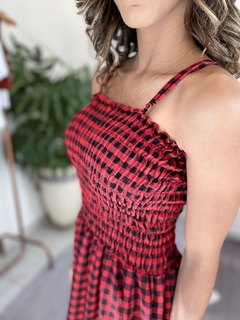 VESTIDO XADREZ RED na internet