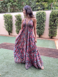 VESTIDO LONGO INDIANO