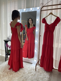 VESTIDO CINTO RED na internet