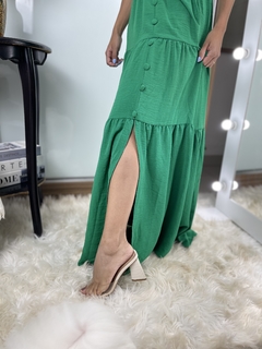 VESTIDO MINI BOTÕES - loja online