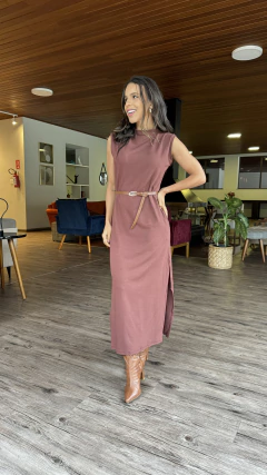 Imagem do VESTIDO MOLETINHO GOLA ALTA
