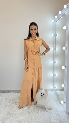 Imagem do VESTIDO BOTÕES CINTO