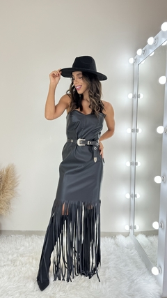 VESTIDO FRANJA CORINO